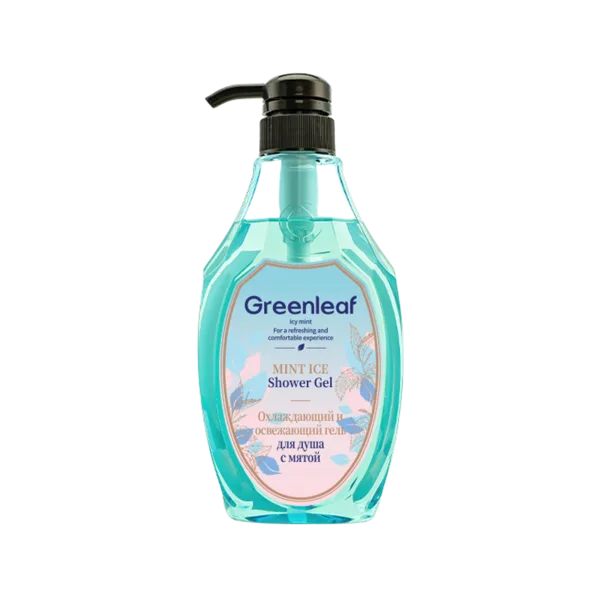 Green Leaf Освежающий гель для душа "Ледяная мята" 580мл